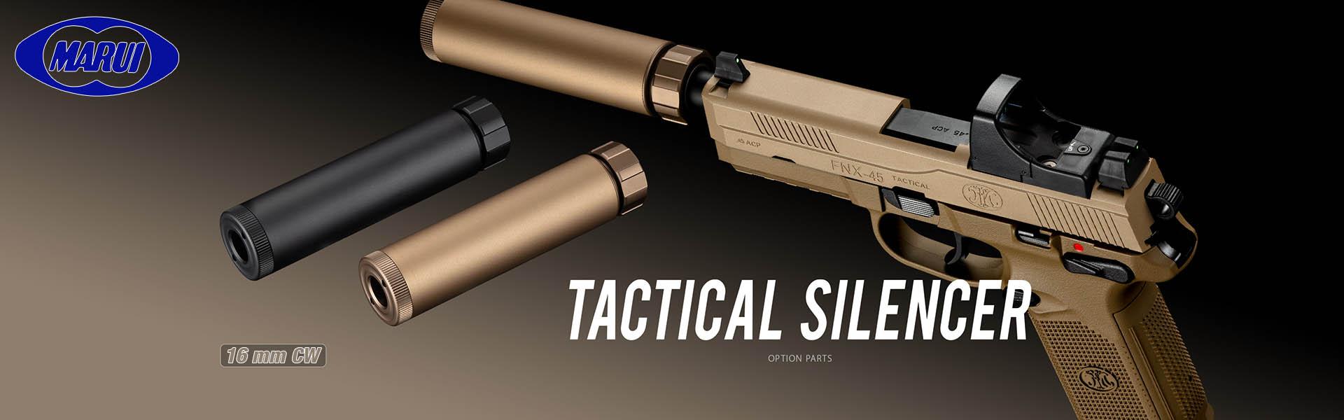 Tactical Silencer tokyo marui for 16mm cw thread pistol